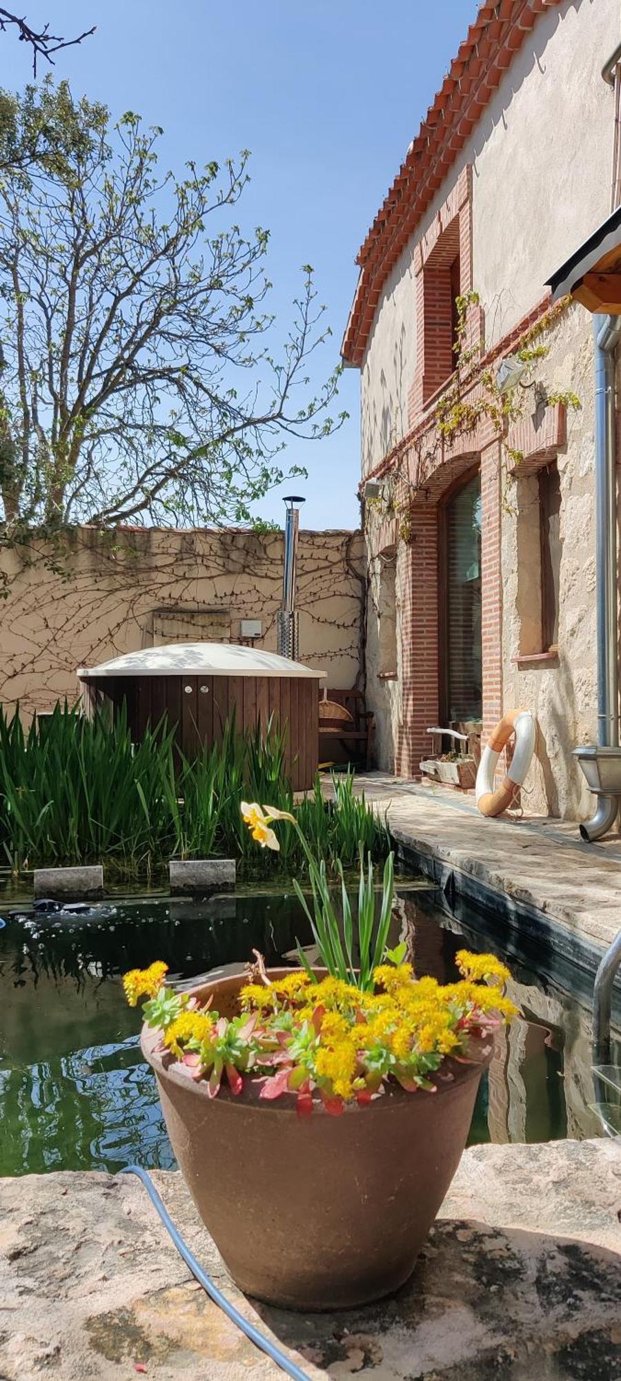Viento De Ladera Piscina Natural Y Jacuzzi Ext